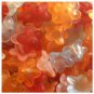 LUCITE BELLFLOWER ACRYLIC BEADS PACK OF 50 MIXED