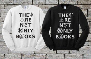 They Are Not Only Books, Hoodie, Sweatshirt, Sweater, Shirt, Unisex Adult