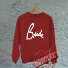 Bride - Unisex CREW Sweatshirt - Red, Hoodie, Sweatshirt, Sweater, Shirt, Unisex Adult