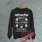 Happy Halloween Witches - Oversized Off the Shoulder Sweatshirt - Black