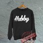 Hubby - Mens CREW Sweatshirt - Black