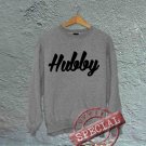 Hubby - Mens CREW Sweatshirt - Gray