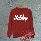 Hubby - Mens CREW Sweatshirt - Red