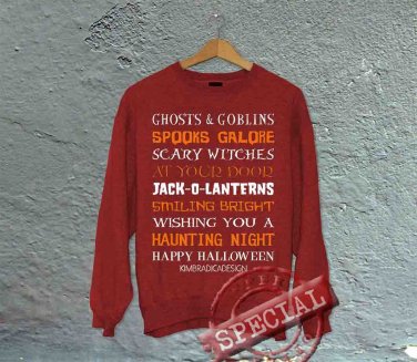 Kimbradica Design - Unisex CREW Sweatshirt - Red