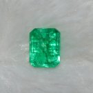 Emerald Columbia Natural 9.15 Carat Emerald Cut  Faceted Excellent Cut Transparent