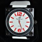 Techno Watch  Square Shape Stainless Steel Case Dark Shade 1.5'' x 1.5''