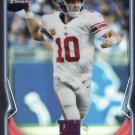 ELI MANNING 2014 Bowman Chrome Black Bordered Refractor SP #95  212/299 GIANTS