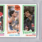 1980 TOPPS BASKETBALL  HUBBARD-PARISH-BURLESON REBOUNDING LEADERS PSA 8 NM-MT