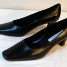 MARIPE womans size 7.5M black leather shoes