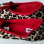 DOLLHOUSE Animal print with red NEW womans size small 5/6