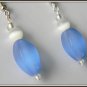 Blue Cat's Eye Earrings