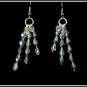 Metallic Smoke Dangle Earrings