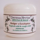 Badger & Eucalyptus baby Children Cold & Cough relief ointment120g (4oz)
