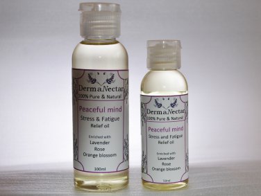 Peaceful mind Stress & Fatigue Relief massaging oil 50ml