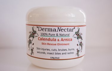 Calendula & Arnica Skin Rescue Wounds Bruises Injuries Healing Ointment 120g (4oz)