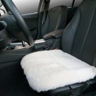 Seat Pad of Quality Luxurious Sheepskin (For car, office chair, or plane) (Cream)