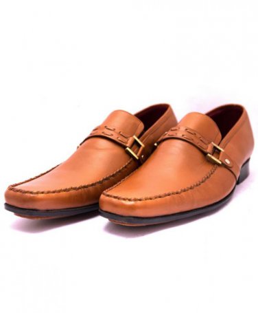 Tan Brown Oxford Leather Formal Shoes