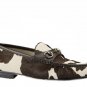 Mens Driver Genuine Calf Hair Horsebit Loafers