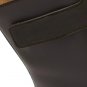 Zapprix Mens Brown Zip Booties Leather Ankle Toe Boots