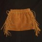 Girls Fringed Leather PowWow Western Skirt NEW 2