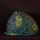 OOAK 60's Jeweled Beaded Vintage Hat
