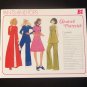 Vintage 70's 1975 Creative Patterns B1  Tunic Top Pant Pants Suit Pattern Uncut 5 sizes