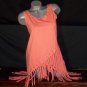 Hippie Fringed Fringe Studs Studded Top Shirt Tank