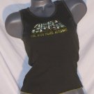 Girl With Major Attitude Camo Camoflauge Fang Tank Top Shirt