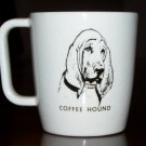 Vintage Coffee Hound Dog Coffee Mug Cup Hattie 1965