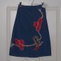 Girls Klassy Lassy Wrap Western Denim Jean Skirt Cowboy Hat Boots Lasso Rope