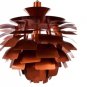 Copper Small Artichoke Style Pendant Lamp