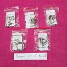 Wire Metal Puzzles, Set of 5 Different, Group T1