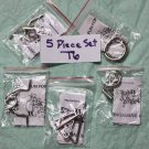Metal Wire Puzzles 5 Piece Set, Group T6