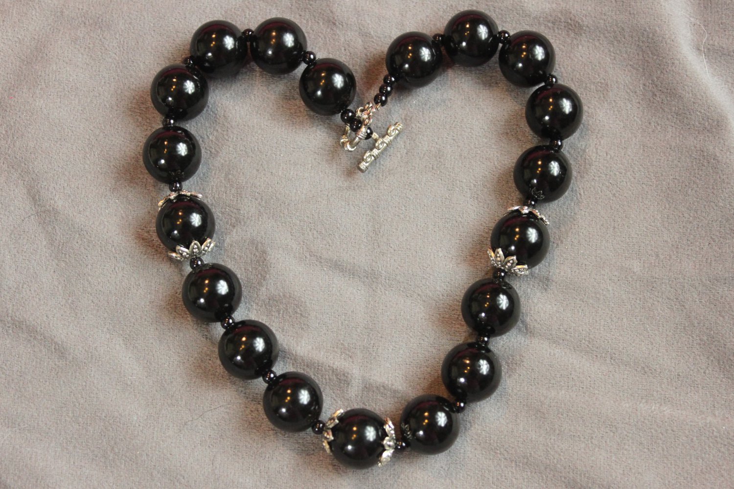 Chunky Black Necklace