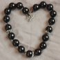 Chunky Black Necklace