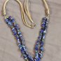 Denim Blues Necklace