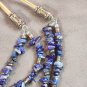 Denim Blues Necklace