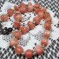 Peach Stone Necklace