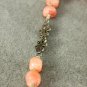 Peach Stone Necklace
