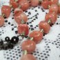 Peach Stone Necklace