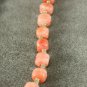 Peach Stone Necklace