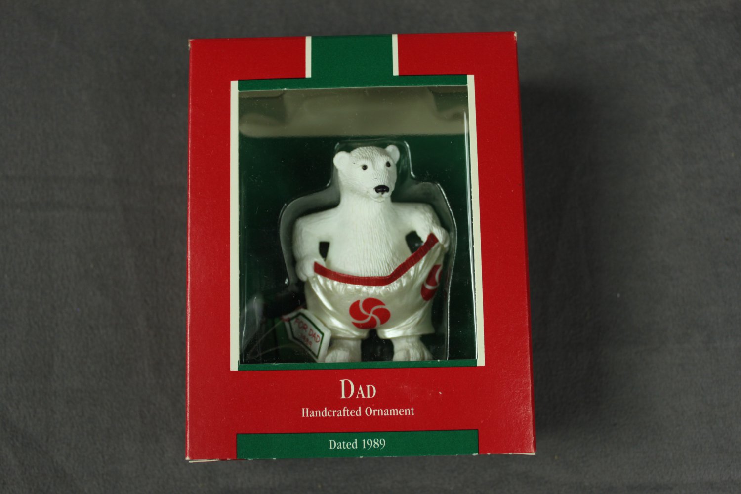 Dad Hallmark Ornament 1989
