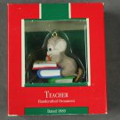Teacher Hallmark Ornament 1989 Box Damaged