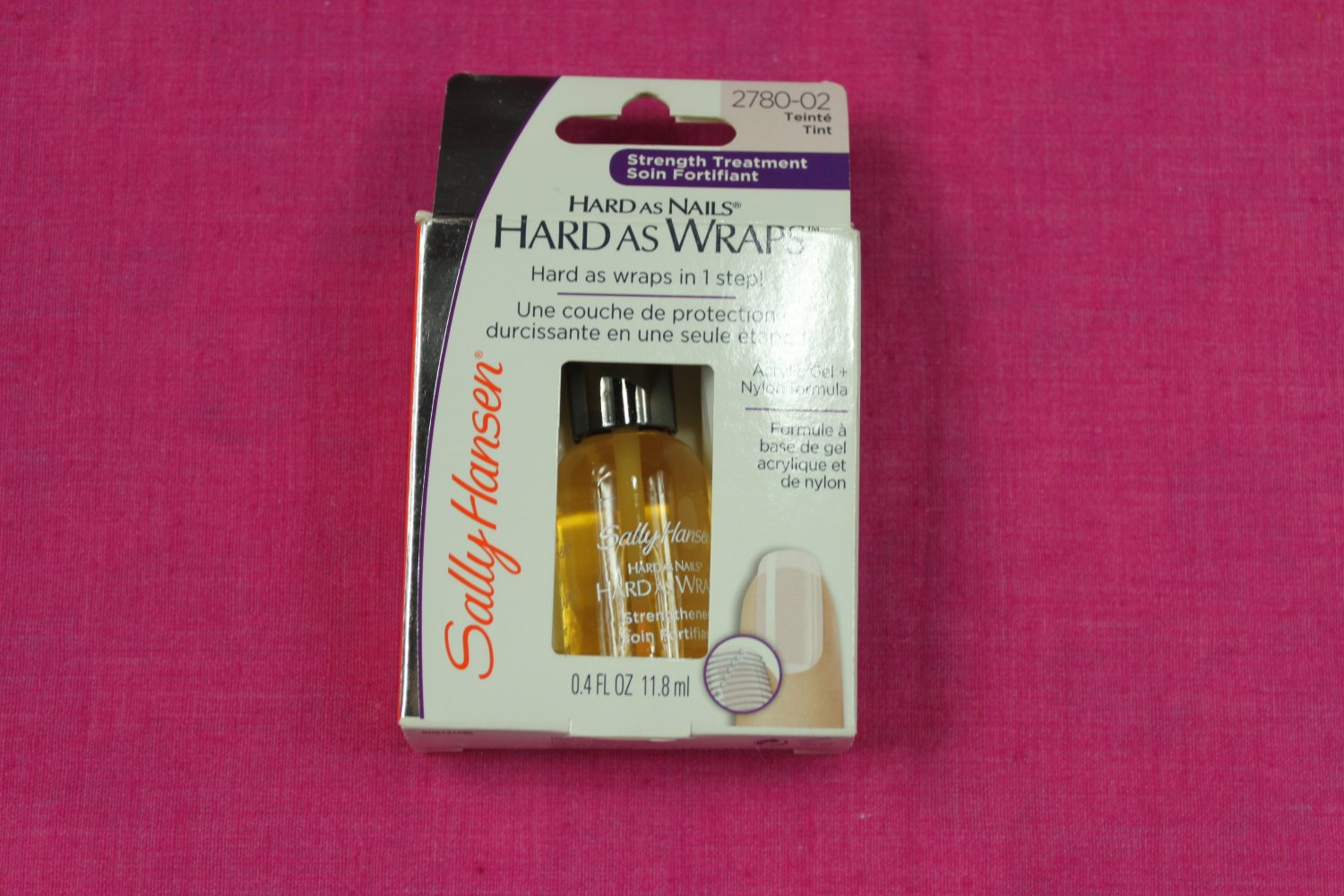 Sally Hansen HARD AS NAILS HARD AS WRAPS TINT #2780-02