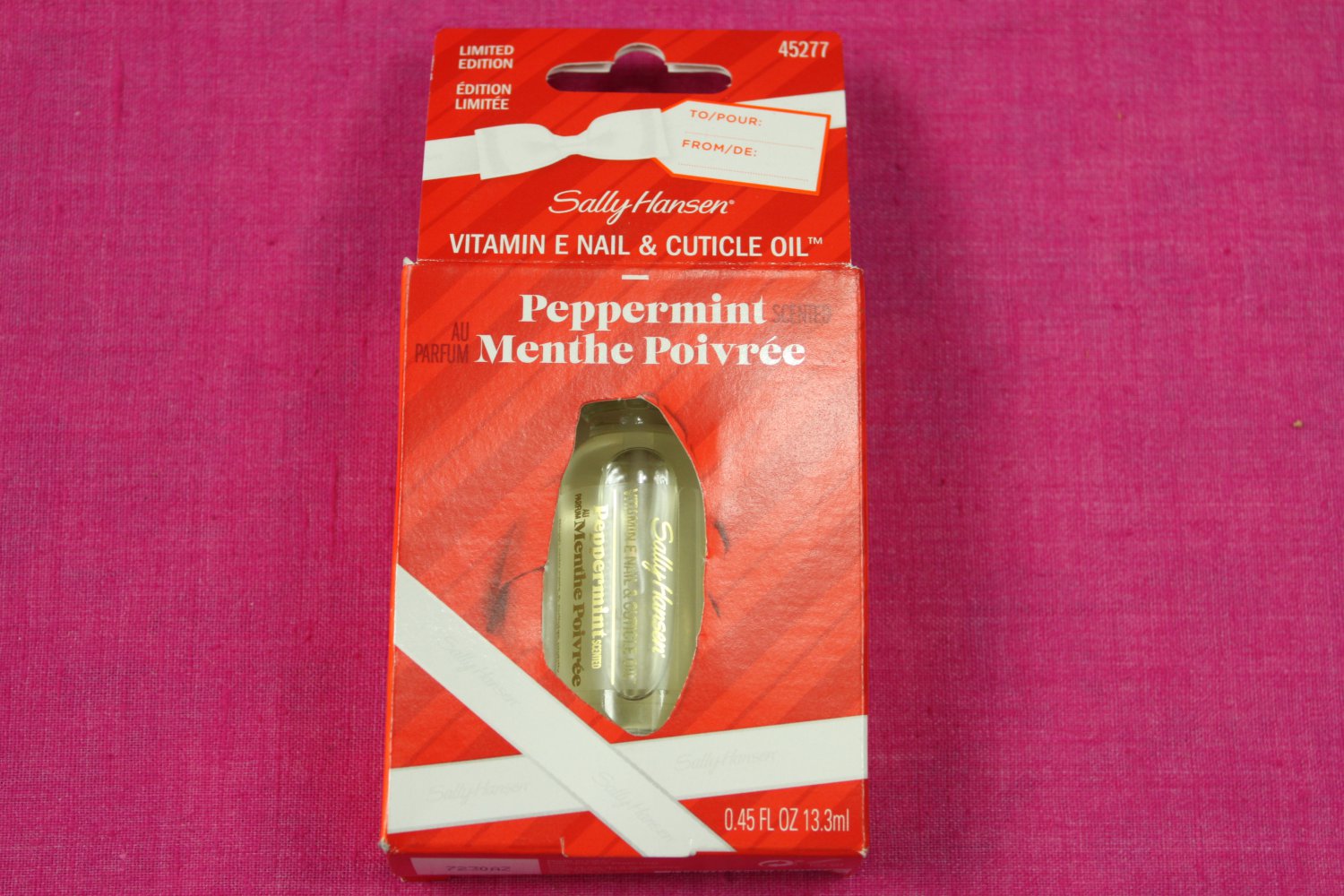 Sally Hansen VITAMIN E NAIL & CUTICLE OIL PEPPERMINT #45277