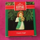 Country Angel Hallmark Keepsake Ornament 1990