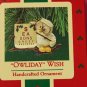 Owliday Wish Hallmark Keepsake Ornament 1987