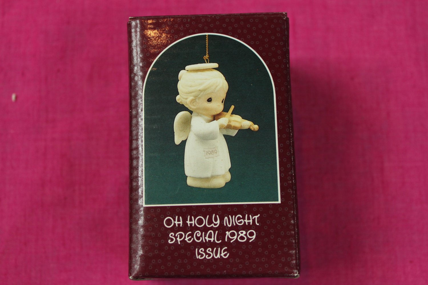 Enesco Precious Moments Oh Holy Night Ornament Special 1989 Issue