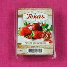 Scentsationals Poteet Strawberry Wax Melt Cubes Special Texas Edition