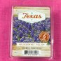 Scentsationals Bluebonnet Fields Wax Melt Cubes Special Texas Edition